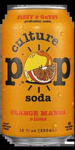 Culture Pop Orange Mango Probiotic Soda