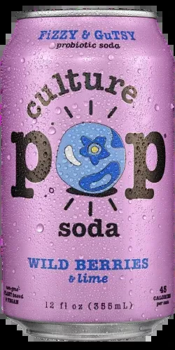 Culture Pop Wild Berries Probiotic Soda