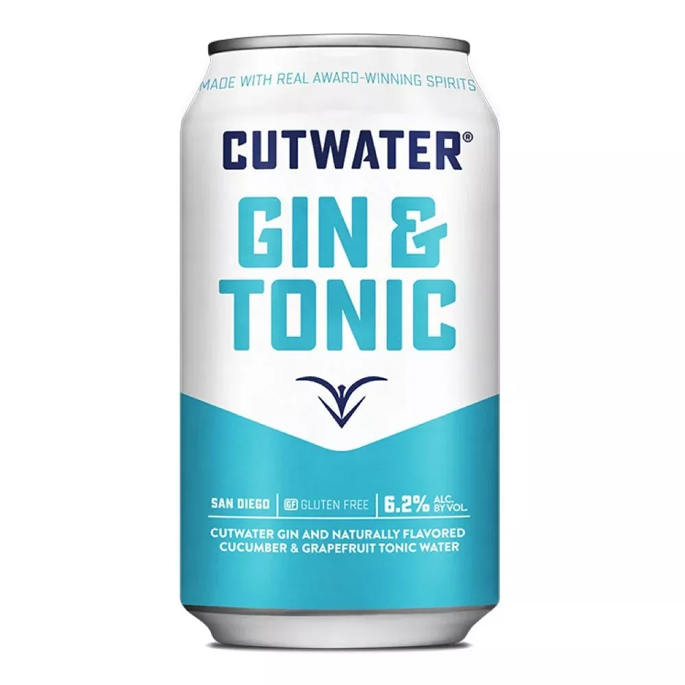 Cutwater Gin & Tonic Cocktail 4pk
