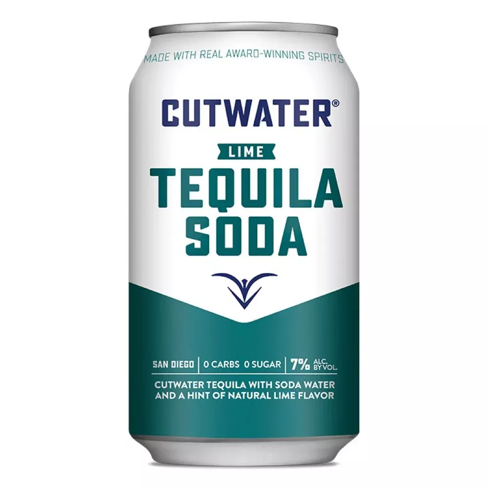 Cutwater Lime Tequila Soda Cocktail 4pk
