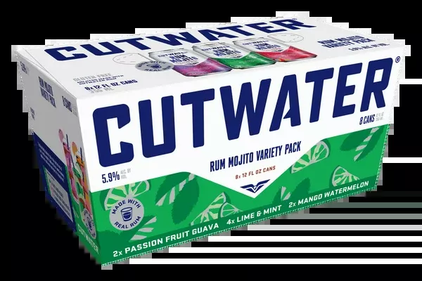 Cutwater Rum Mojito Variety Pack 24 12oz cans