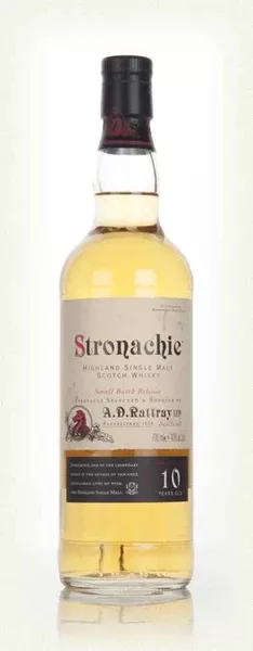A.D. Rattray Stronachie Small Batch Single Malt Scotch Whisky 10 Years Old