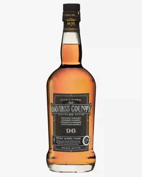 Daviess County Double Barrel Finish Limited Edition Bourbon Whiskey 96 proof