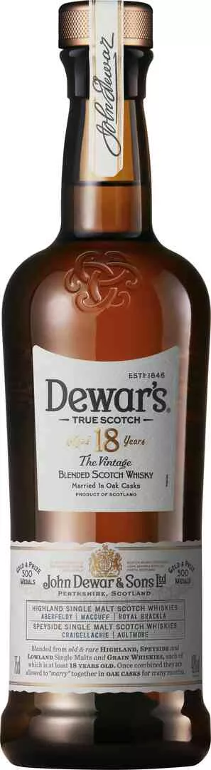 Dewar’s – 18 Year Scotch 750mL