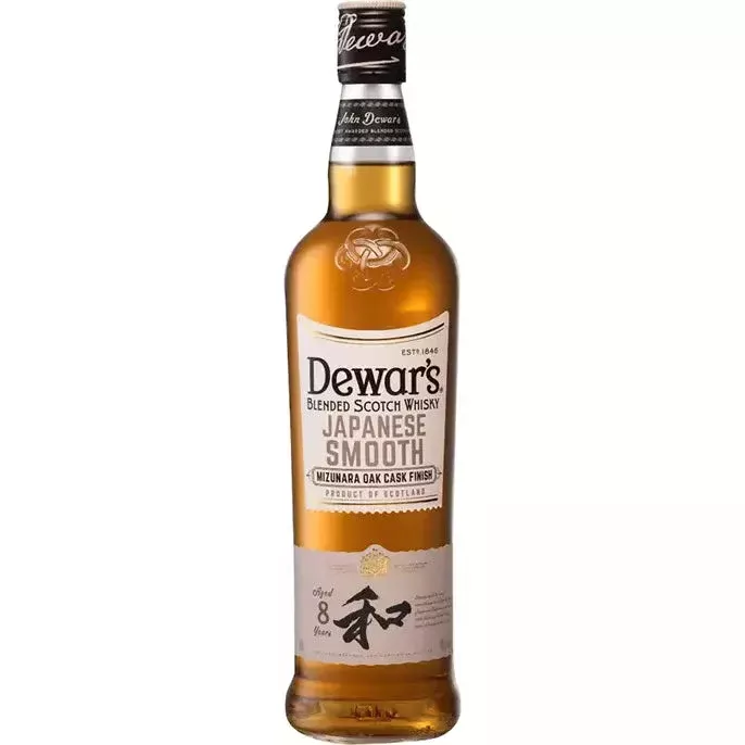 Dewar's 8 Year Old Japanese Smooth Mizunara Oak Cask Finish