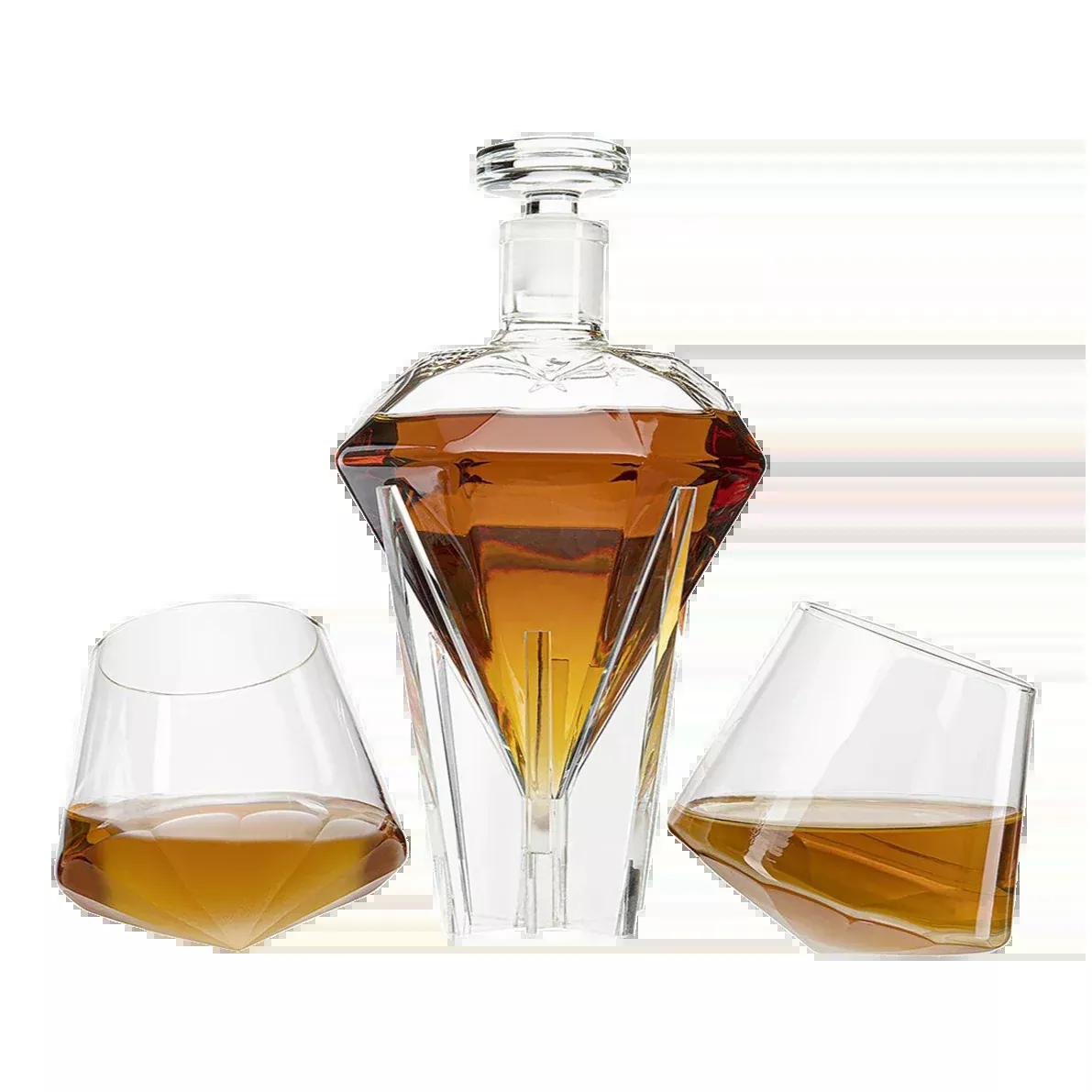 Diamond Decanter 1 Premium Barware Gift Elegant Drinkware Collection