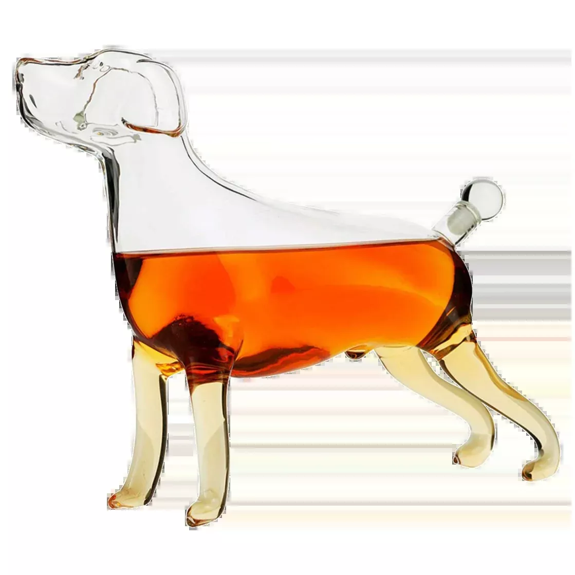 Dog Whiskey And Wine Decanter Premium Barware Gift Elegant Drinkware Collection