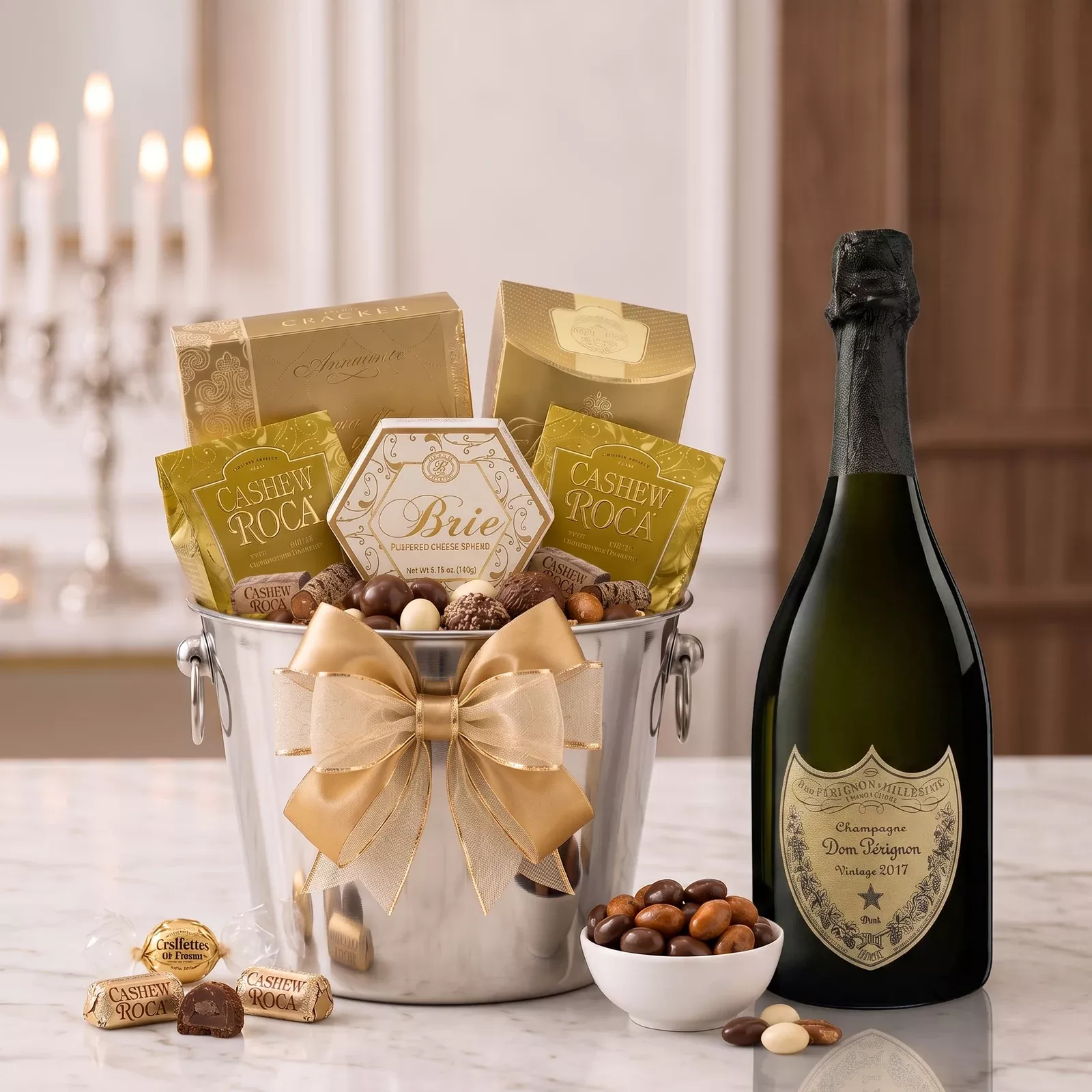 Dom Perignon Champagne Ice Bucket Gift Set