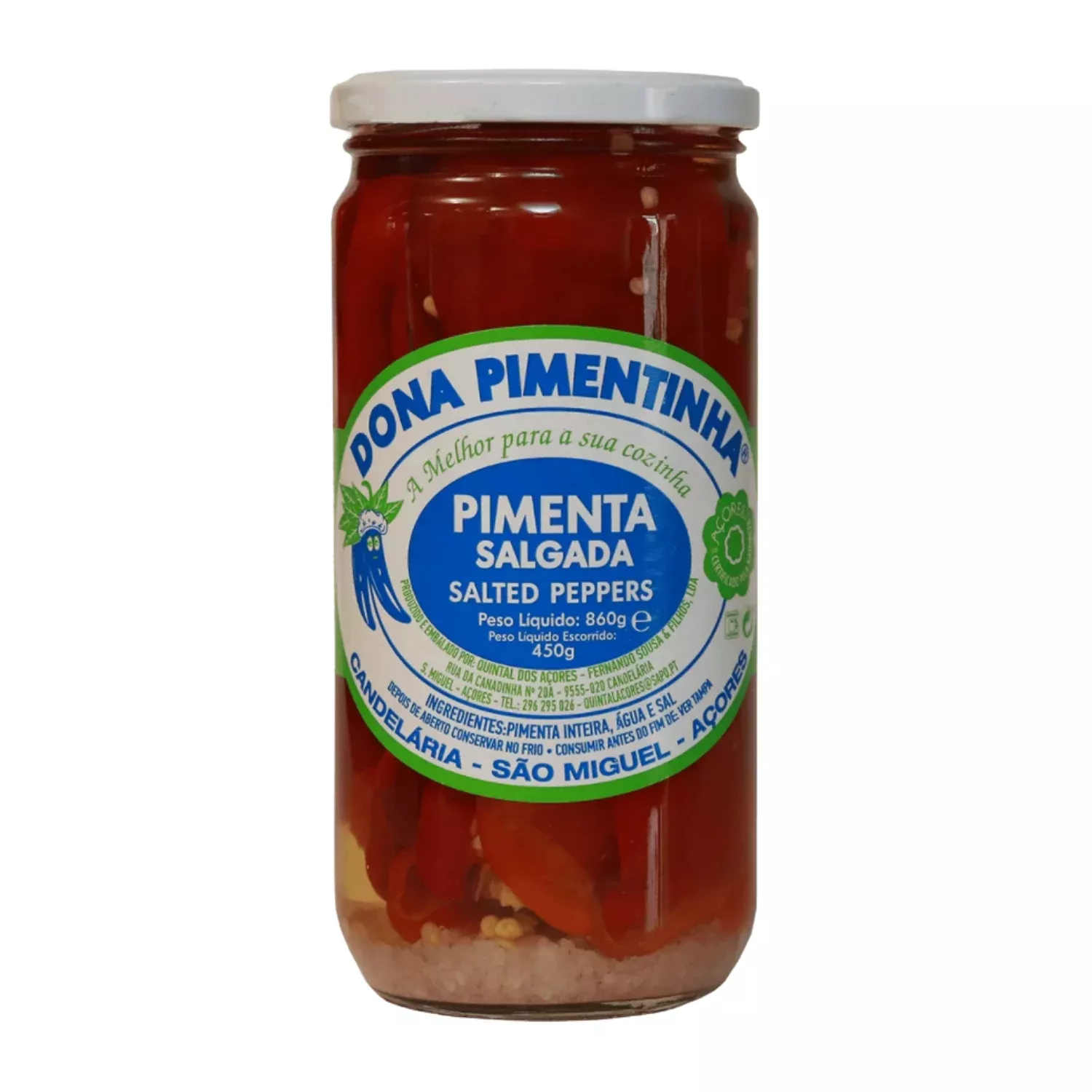 Dona Pimentinha Salted Peppers