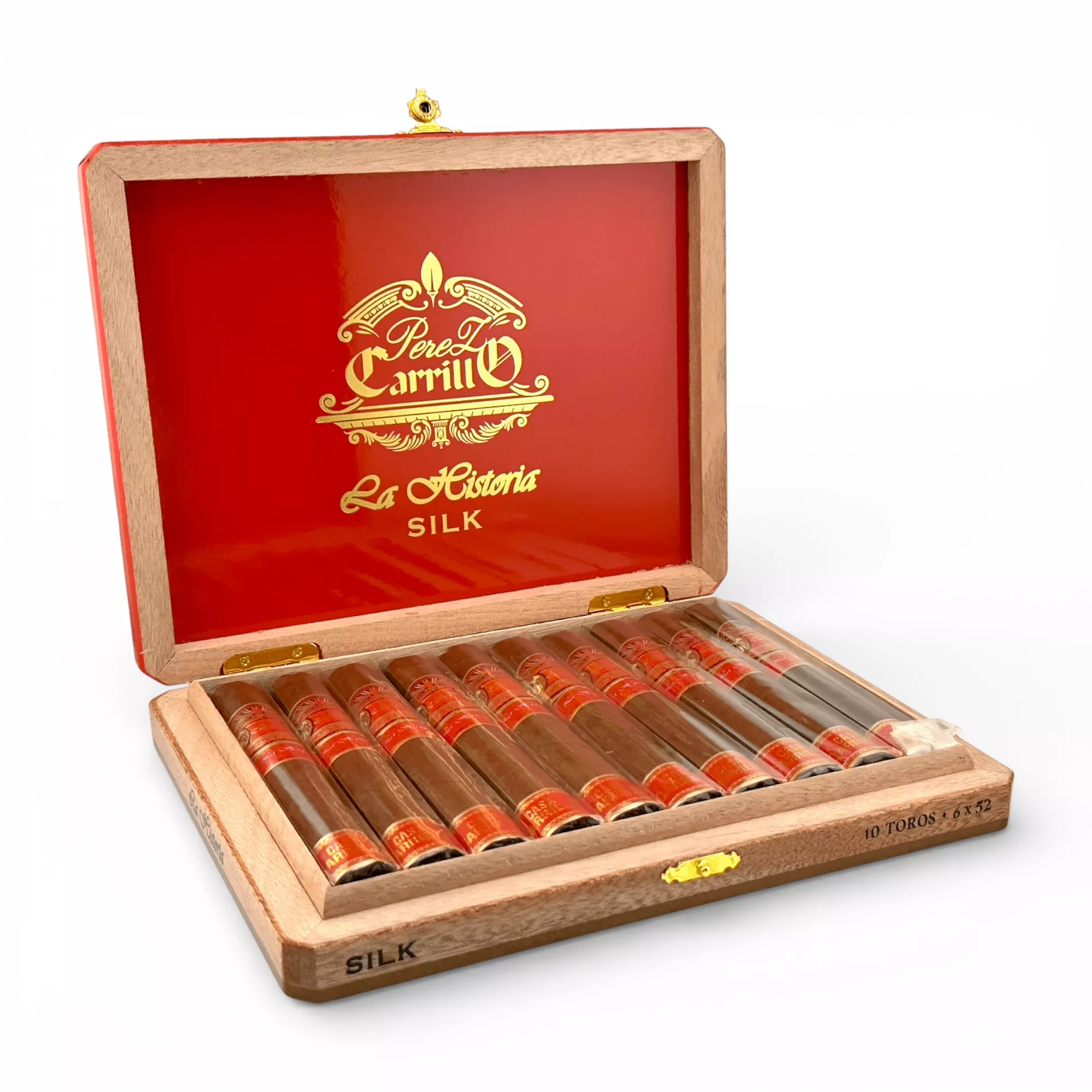 E.P. Carrillo La Historia Silk Toro Cigars, Box of 10