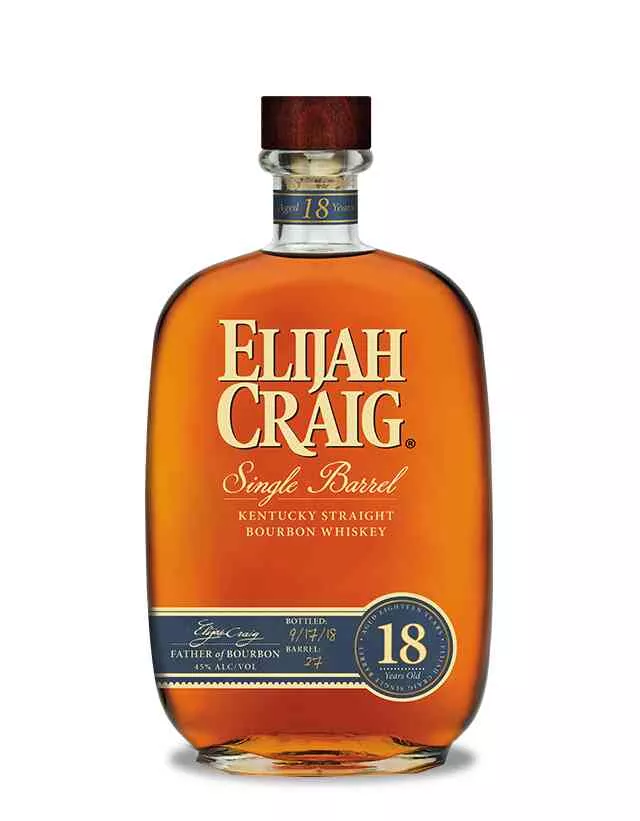 Elijah Craig – 18 Yr Old Single Barr 750mL