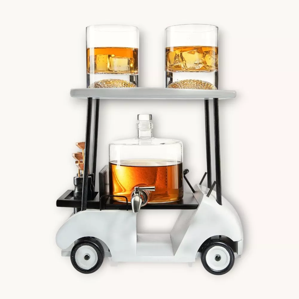 Faire Golf Cart Decanter