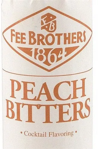 Fee Brothers Peach Bitters Cocktail Flavoring