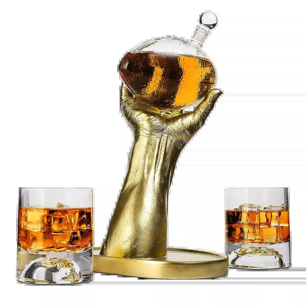 Football Whiskey Decanter Premium Barware Gift Elegant Drinkware Collection