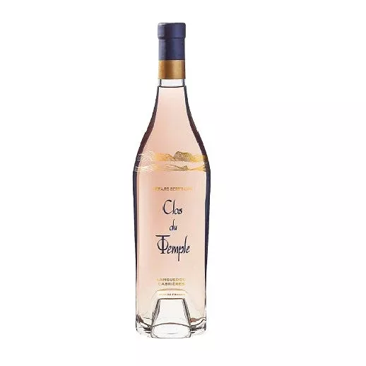 Gerard Bertrand Languedoc Cabrieres Rose Clos du Temple 2021 Wood Box