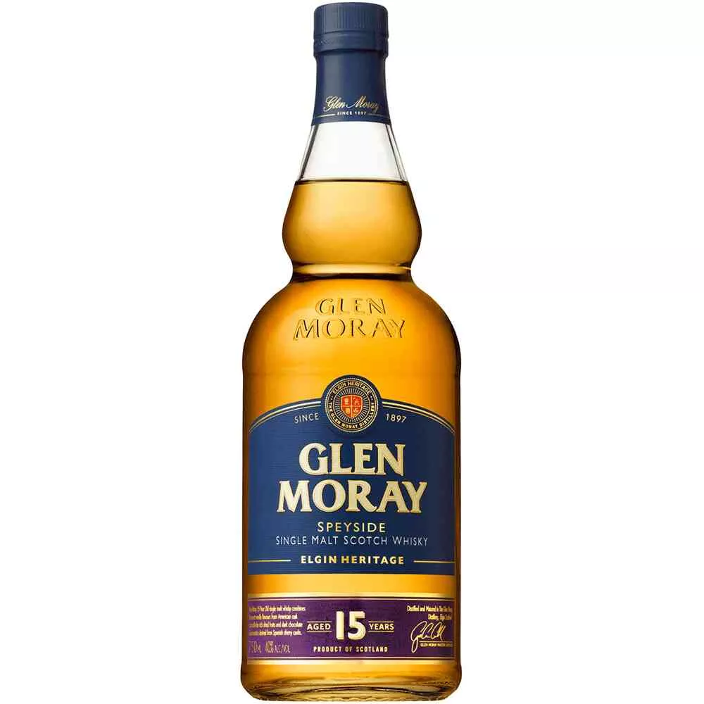 Glen Moray – 15 Years Old 750mL