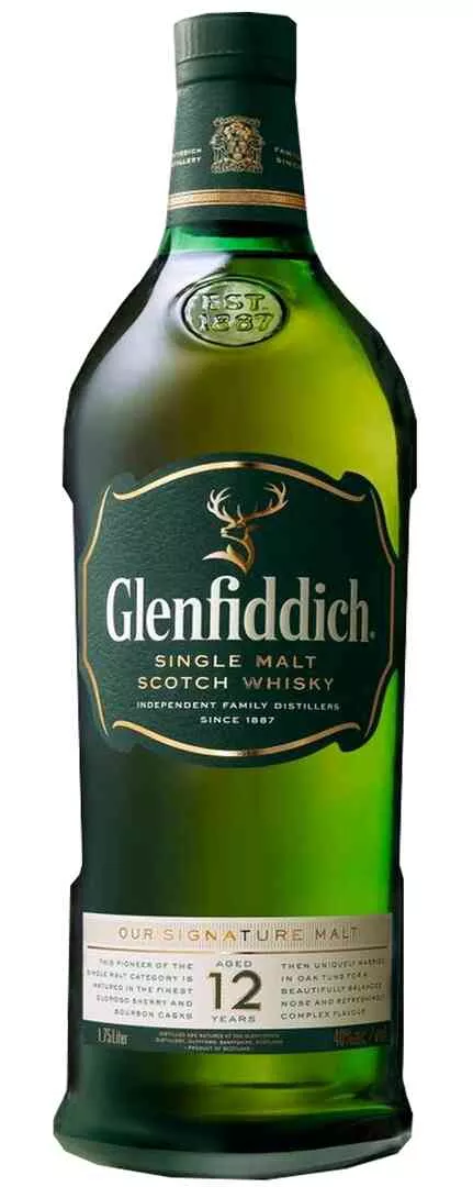 Glenfiddich – 12 Year Old Scotch 1.75L