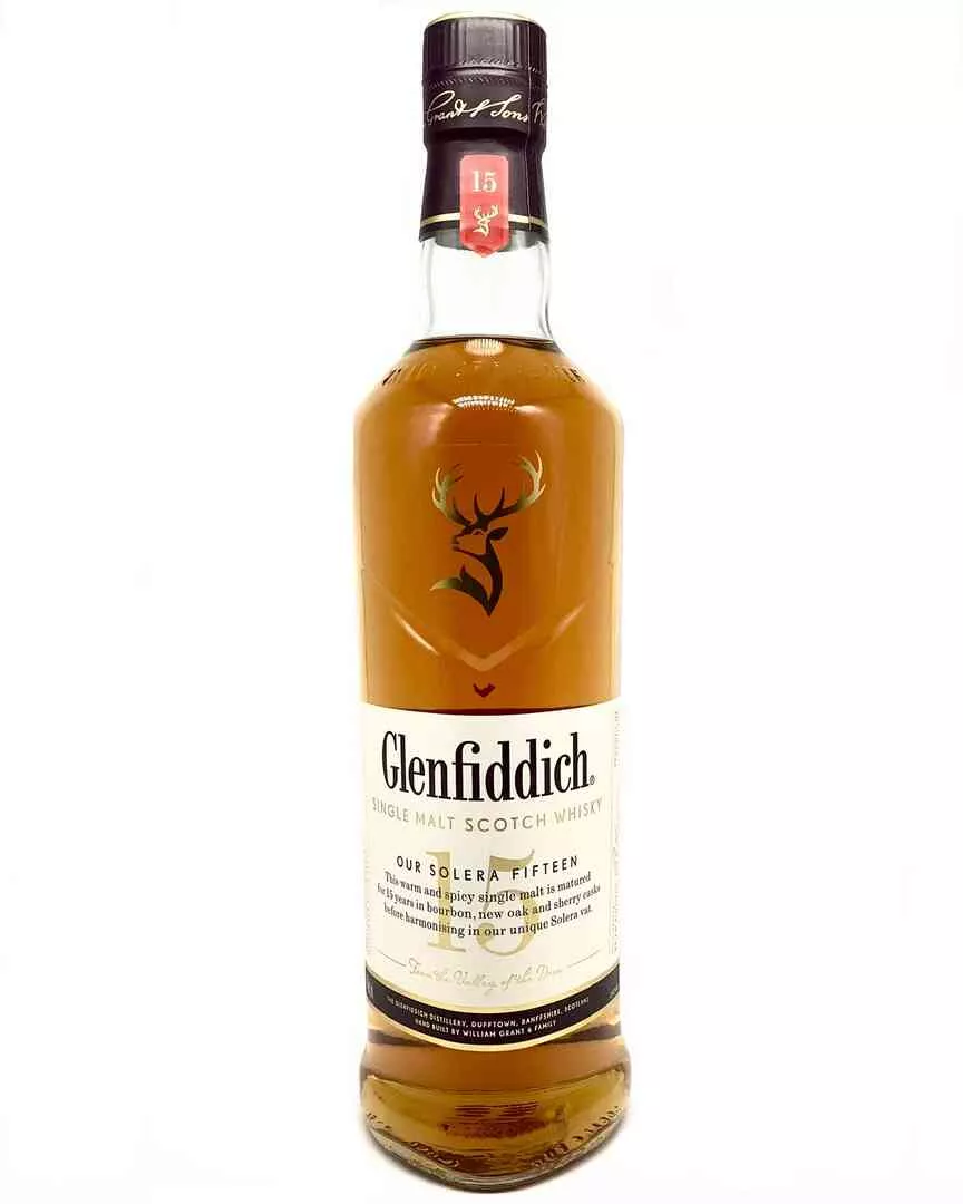 Glenfiddich – 15 Year Old Scotch 750mL
