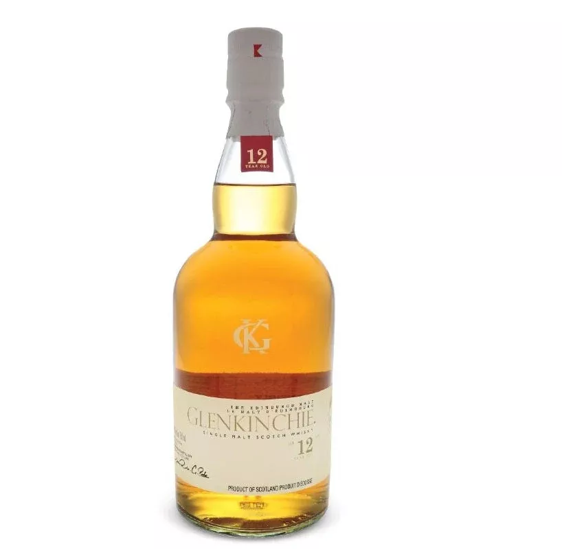 Glenkinchie 12 Year Old Lowland Single Malt Scotch Whisky - 750ml