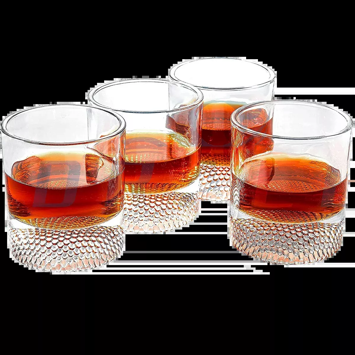 Golf Ball Whiskey Glasses Premium Barware Gift Elegant Drinkware Collection