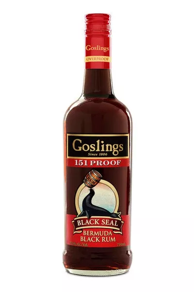 Goslings Black Seal 151 Proof Rum