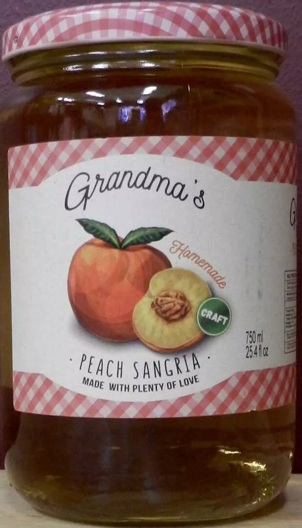Grandma’s – Peach Sangria 1L