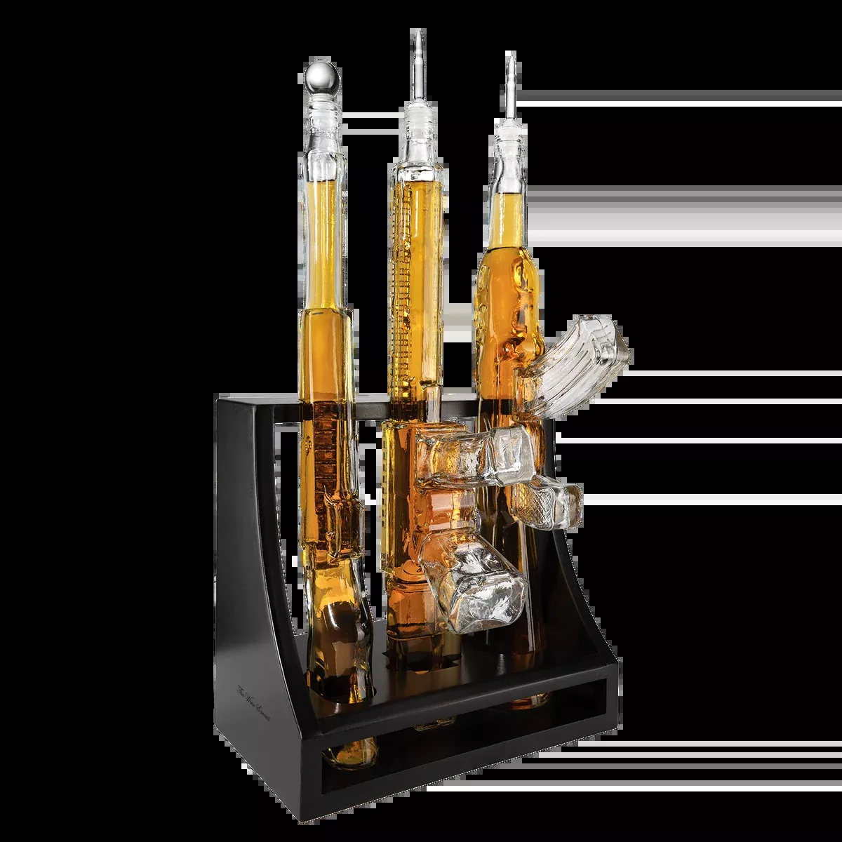 Gun Whiskey Decanter Gift Premium Barware Gift Elegant Drinkware Collection