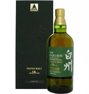 The Hakushu 18yearsPeated Malt 100th Anniversary Edition