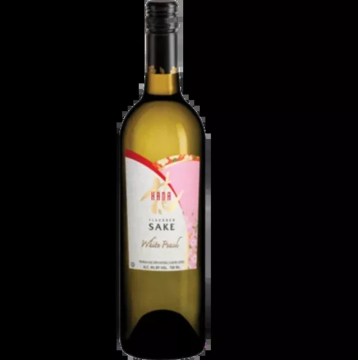 Hana Wh Peach Sake750ml