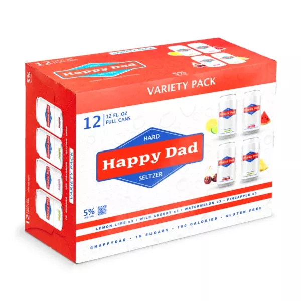 Happy Dad Hard Seltzer Variety Pack