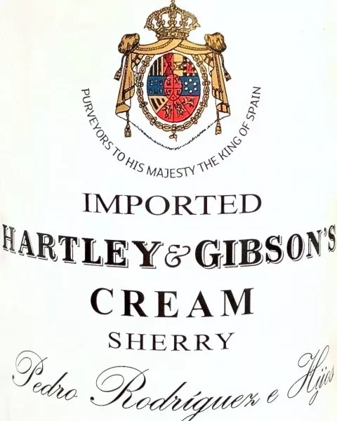 Hartley & Gibson Cream Sherry