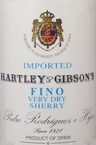 Hartley & Gibson's Fino Very Dry Sherry