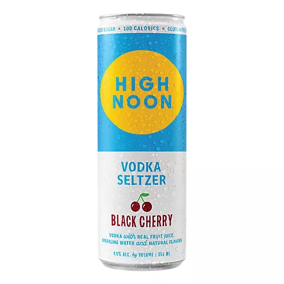 High Noon Black Cherry Flavored Vodka & Soda CAN 355mL