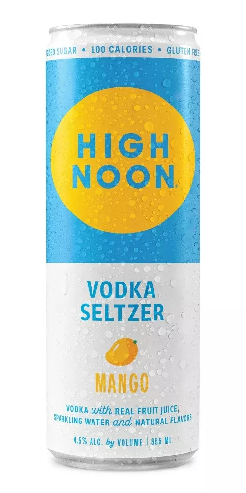 High Noon Mango Flavored Vodka & Soda CAN 355mL