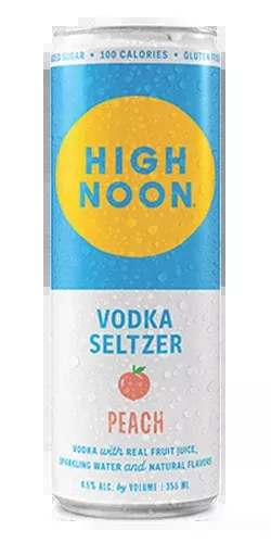 High Noon Vodka Seltzer Peach