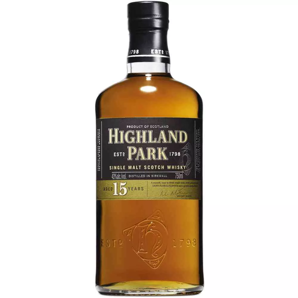 Highland Park – 15 Year Scotch 750mL
