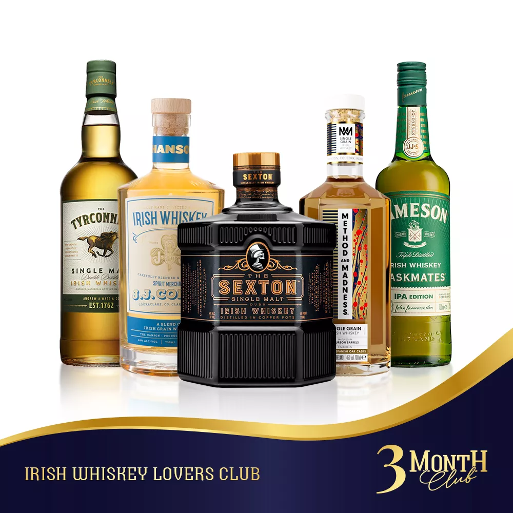 Irish Whiskey of the Month Club (Three Month Club)