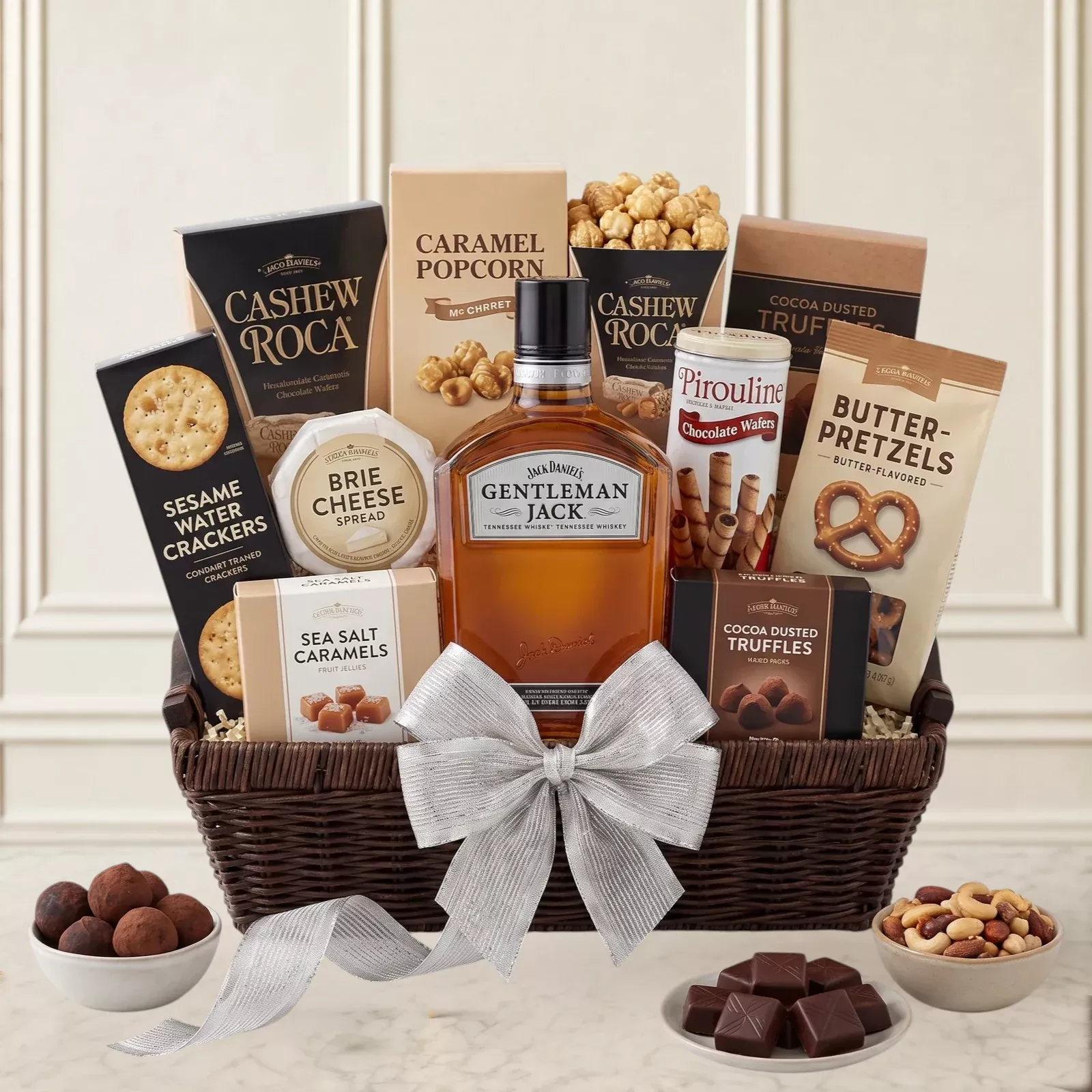 Jack Daniel's Gentleman Jack Tennessee Whiskey Gift Basket