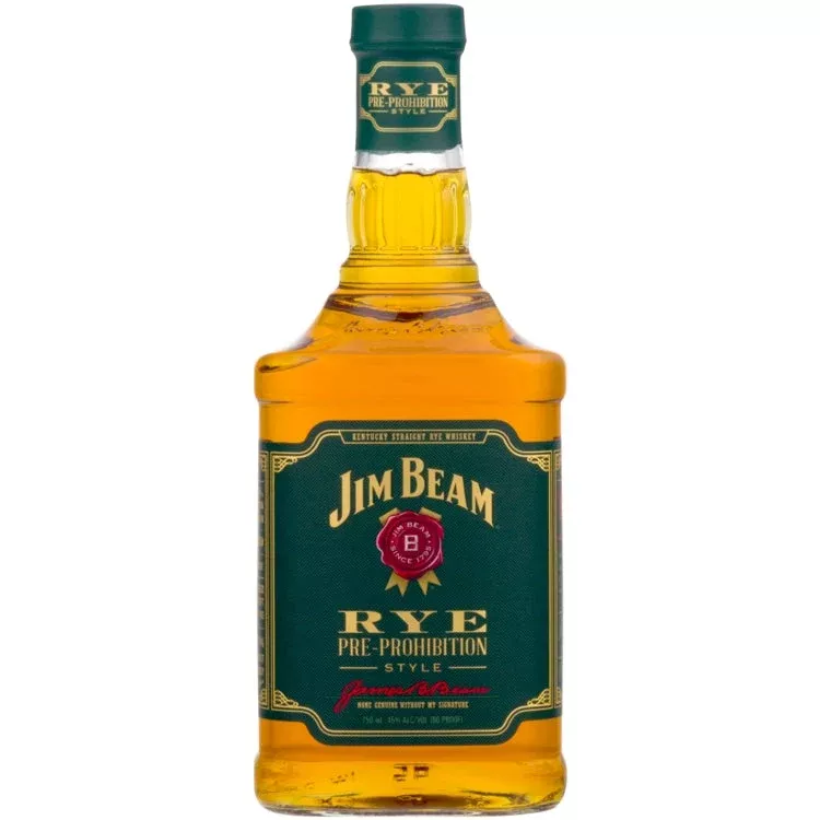 Jim Beam Rye Whiskey Pre Prohibition Style
