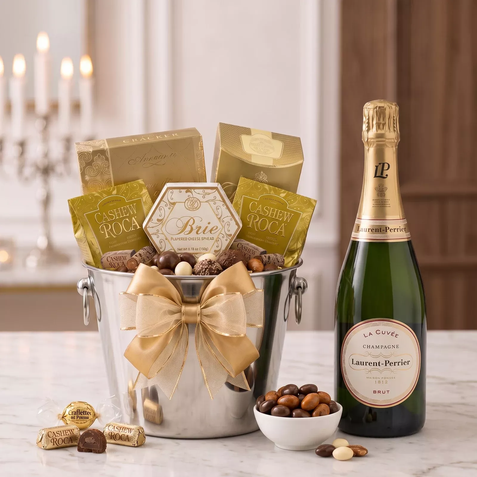 Laurent-Perrier Champagne Ice Bucket Gift Set