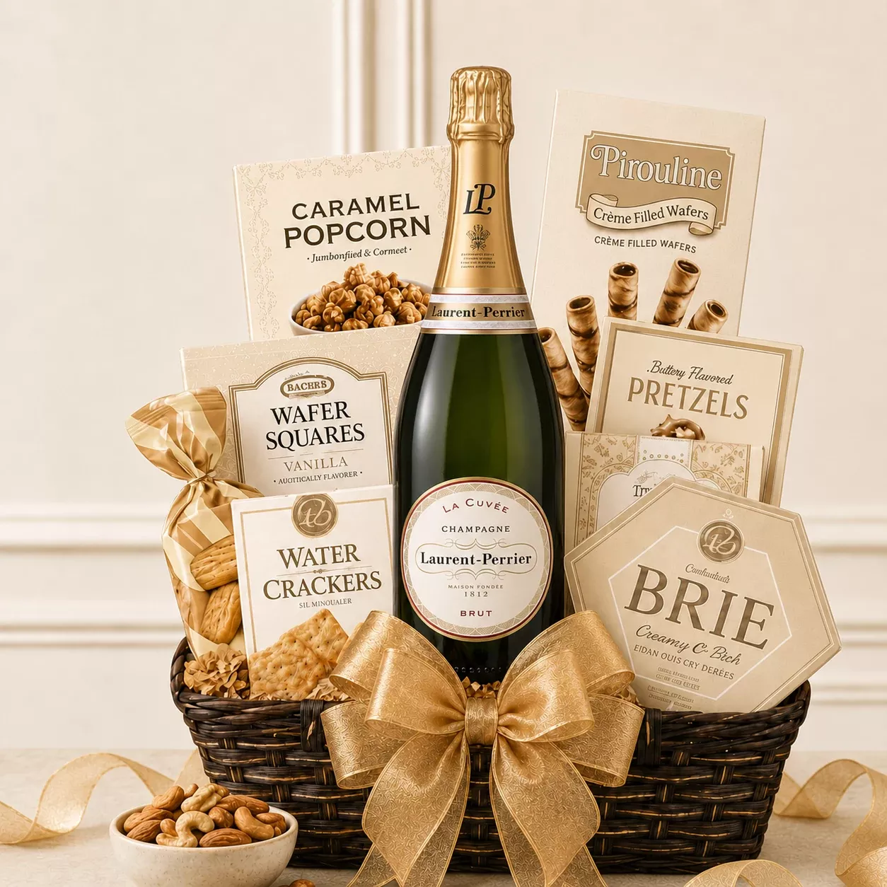 Laurent-Perrier La Cuvee Champagne Gift Basket
