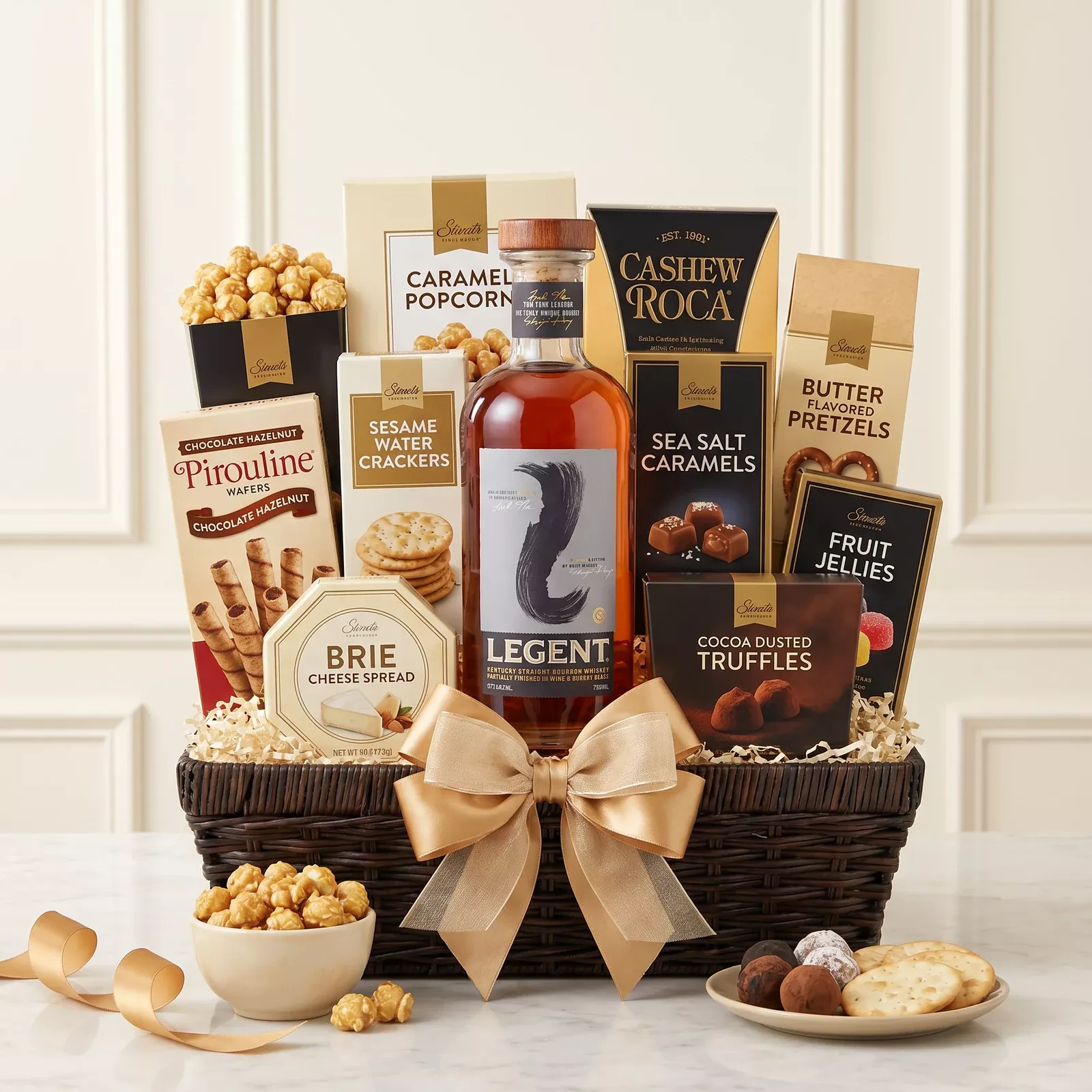 Legent Kentucky Bourbon Whiskey Gift Basket