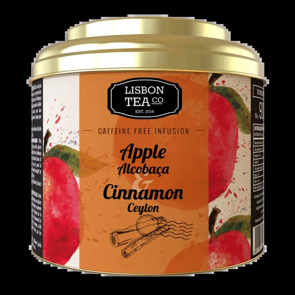 Lisbon Tea Co. Alcobaça Apple & Ceylon Cinnamon Infusion-75gr