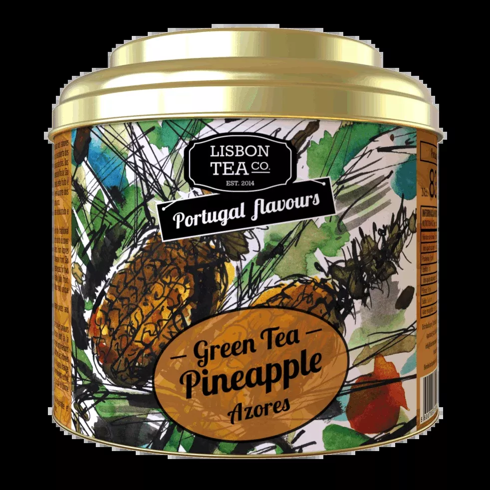 Lisbon Tea Co. Azores Pineapple Green Tea-75gr