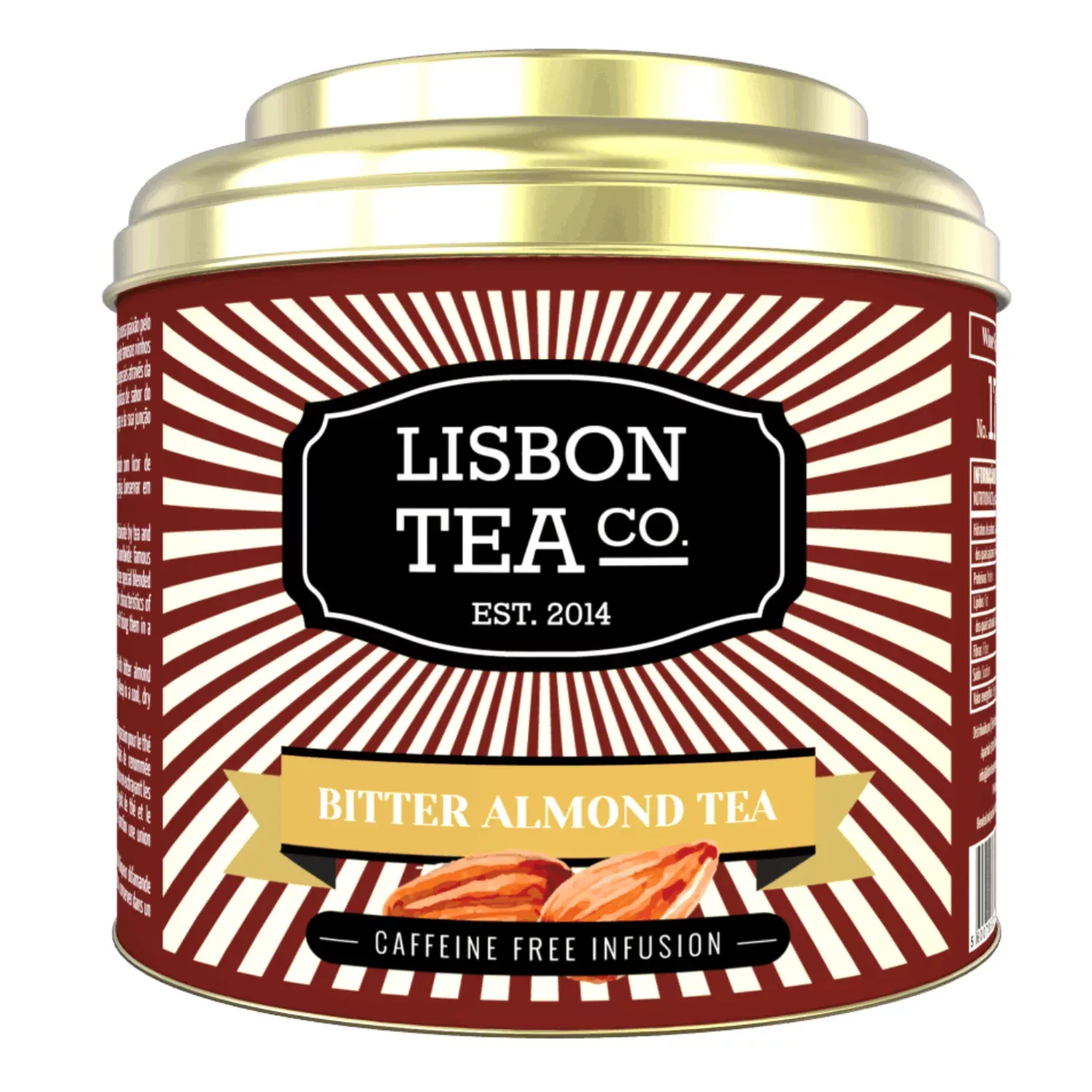Lisbon Tea Co. Bitter Almond Tea-75gr