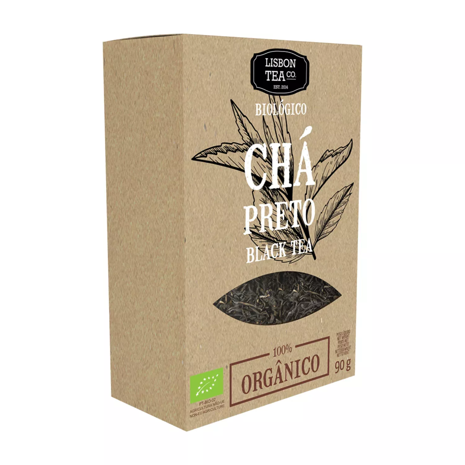 Lisbon Tea Co. Organic Black Tea Loose Leaf-90gr