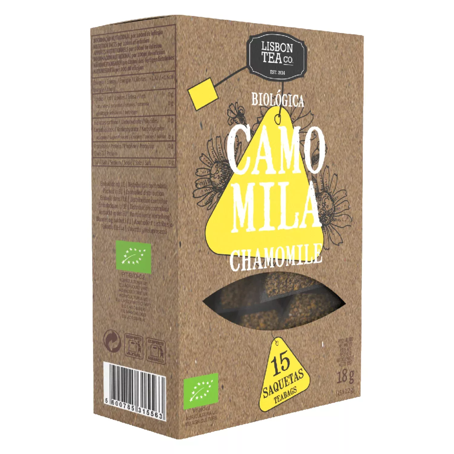 Lisbon Tea Co. Organic Chamomile Tea