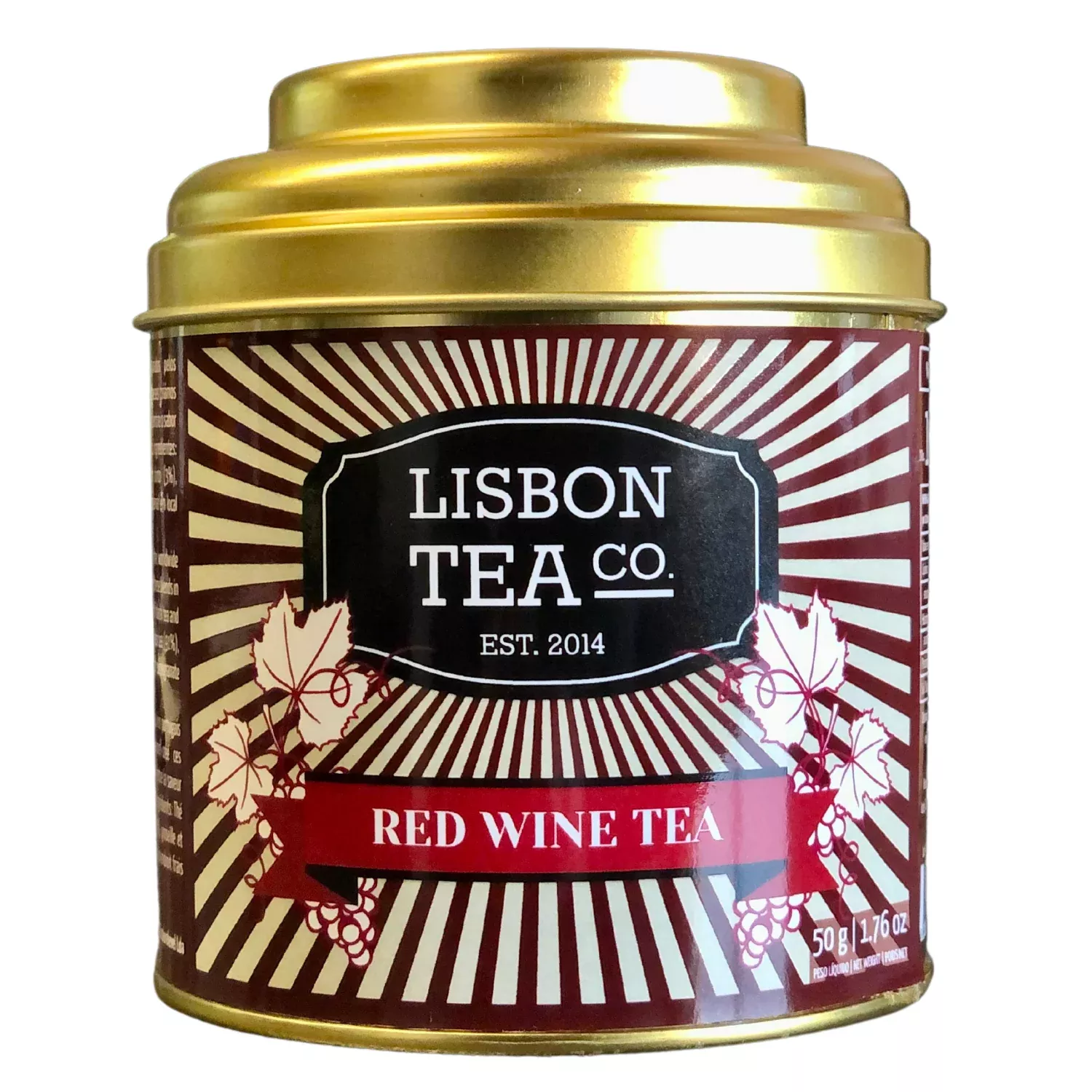 Lisbon Tea Co. Red Wine Tea-50gr