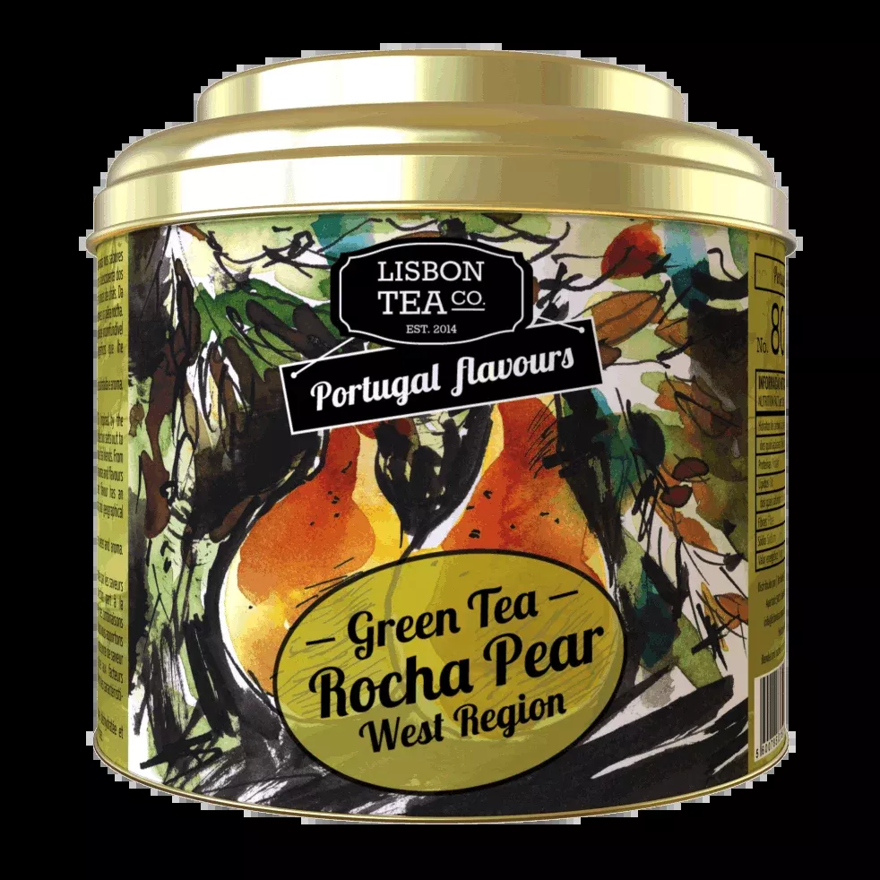 Lisbon Tea Co. Rocha Pear Green Tea-75gr