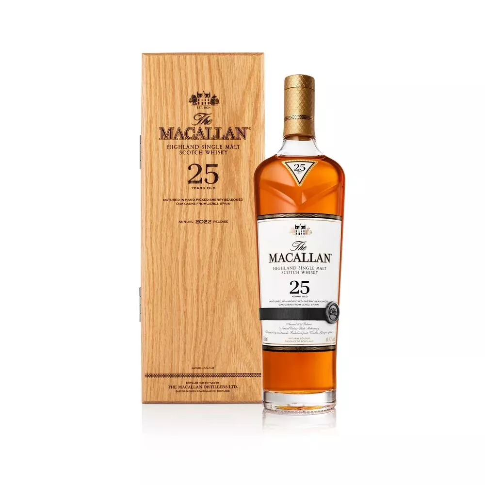 The Macallan Sherry Oak 25 Year Old Single Malt Scotch Whisky